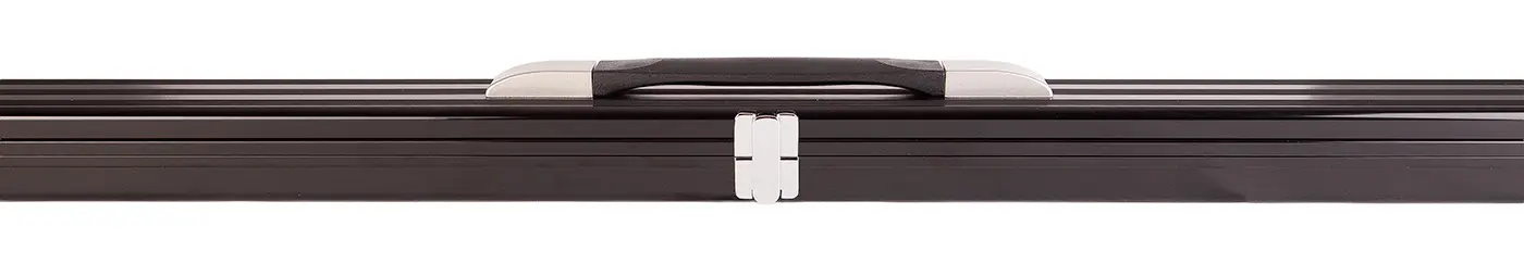 black aluminium cue case