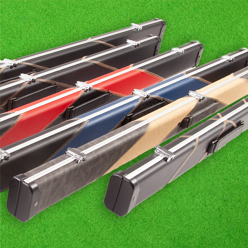 Britannia cue case for storing a snooker or pool cue to prevent warping